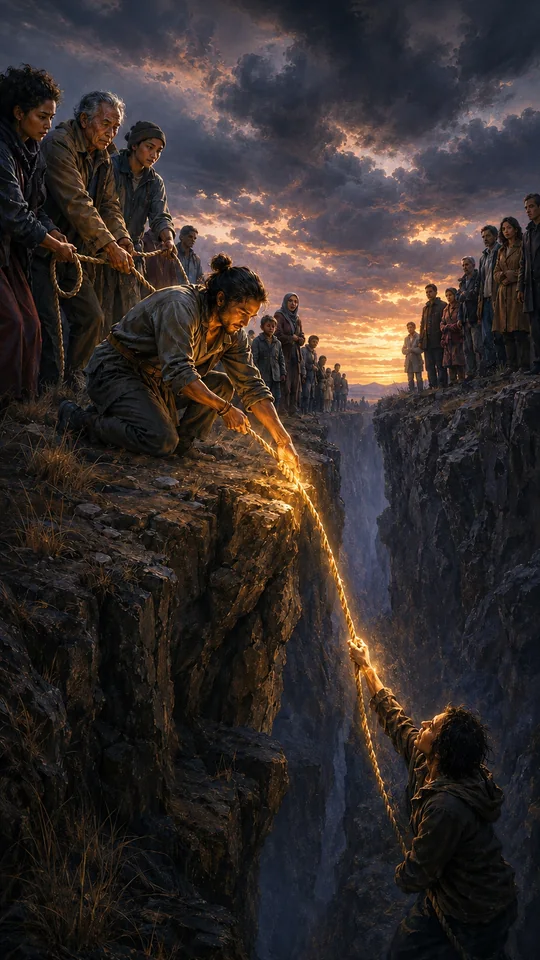 Cinematic visual for Where Is Jesus When You Need 'Em