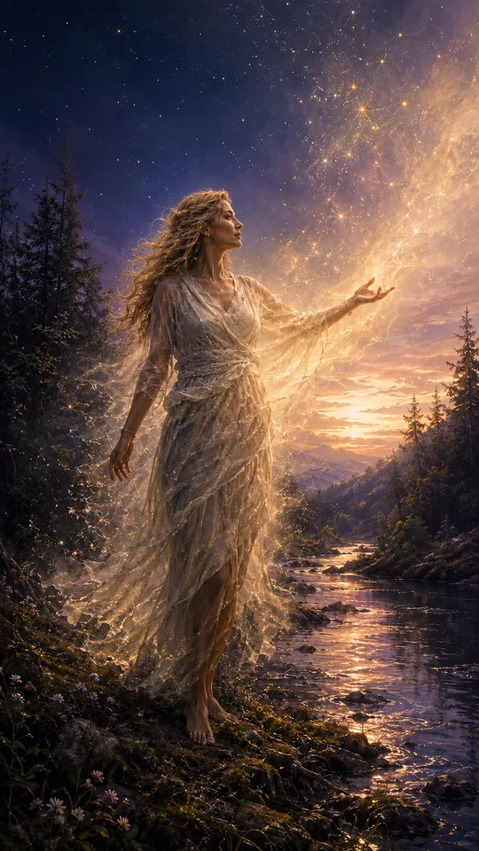 Ethereal landscape for Earthy and Ethereal